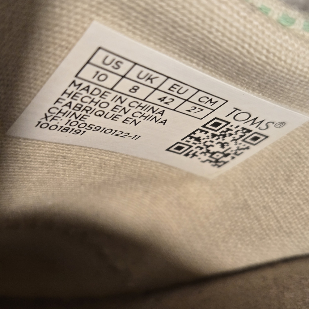 Toms Striped Wedge Espadrilles - Picture 5 of 5